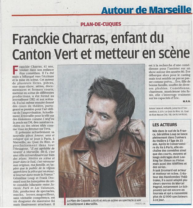 article extrait de « la Provence »